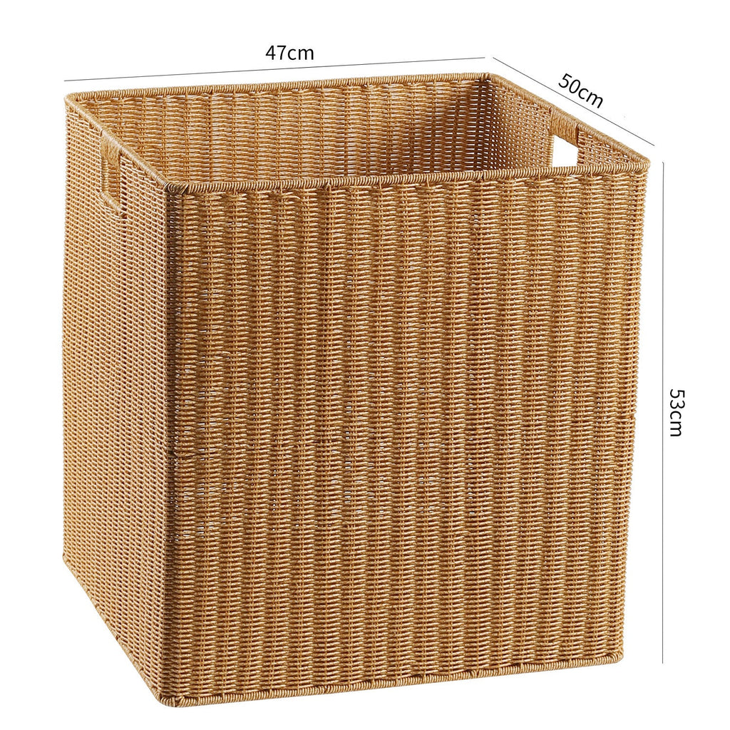 Decorative Storage Basket Light Brown | Kelmera