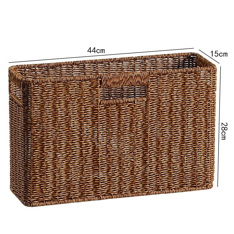 Decorative Storage Basket Light Brown | Kelmera