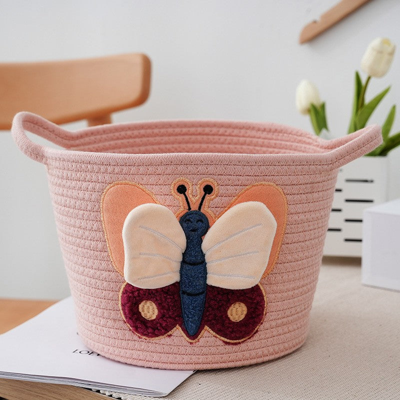 Decorative Storage Basket Lilac | Kelmera