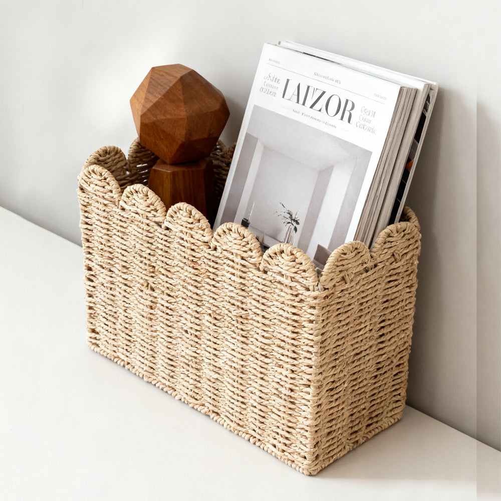 Decorative Storage Basket made of High-Quality Natural Material | Kelmera