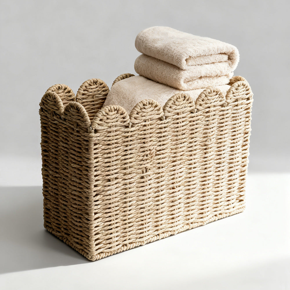 Decorative Storage Basket made of High-Quality Natural Material | Kelmera