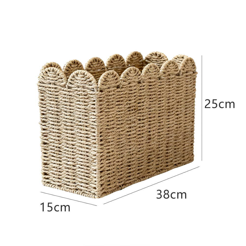 Decorative Storage Basket made of High-Quality Natural Material | Kelmera