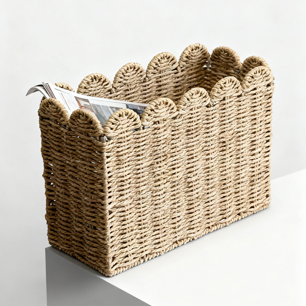 Decorative Storage Basket made of High-Quality Natural Material | Kelmera