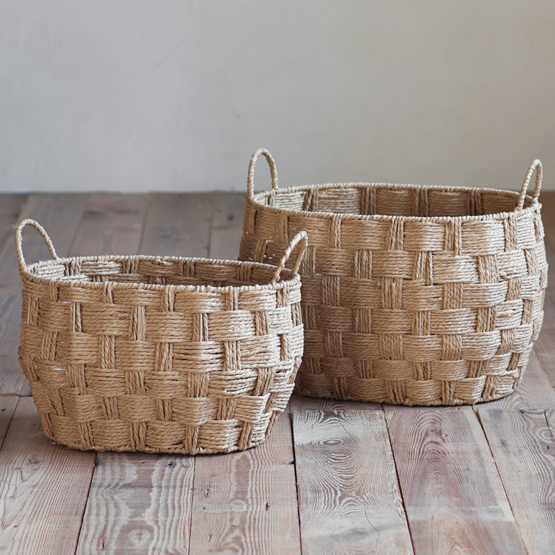 Decorative Storage Basket made of Natural Material | Kelmera