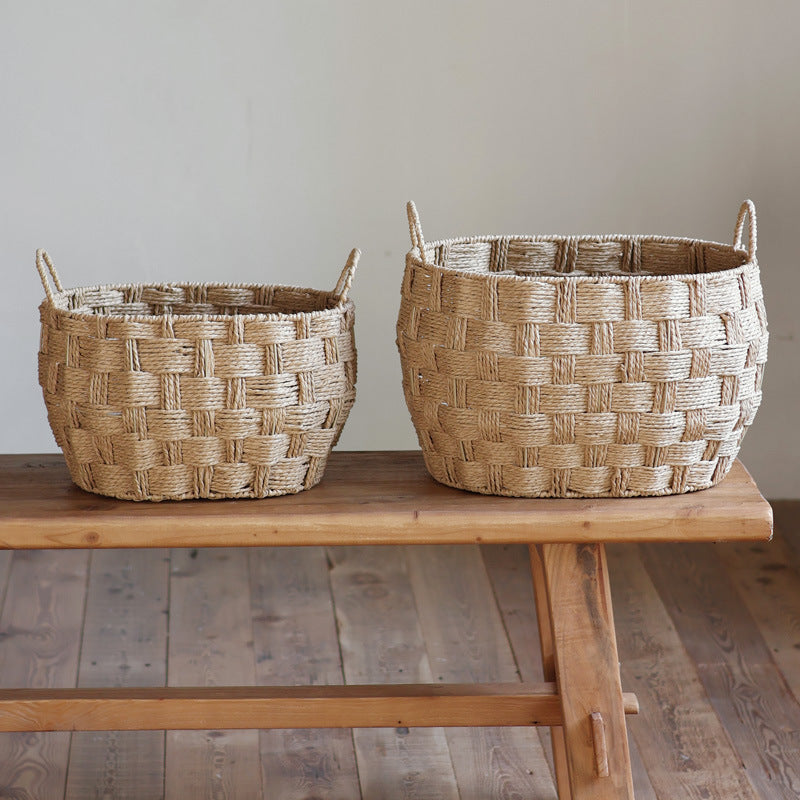 Decorative Storage Basket made of Natural Material | Kelmera