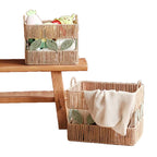 Decorative Storage Basket made of Natural Material Soft Textile | Kelmera