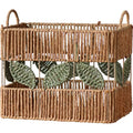 Decorative Storage Basket made of Natural Material Soft Textile | Kelmera
