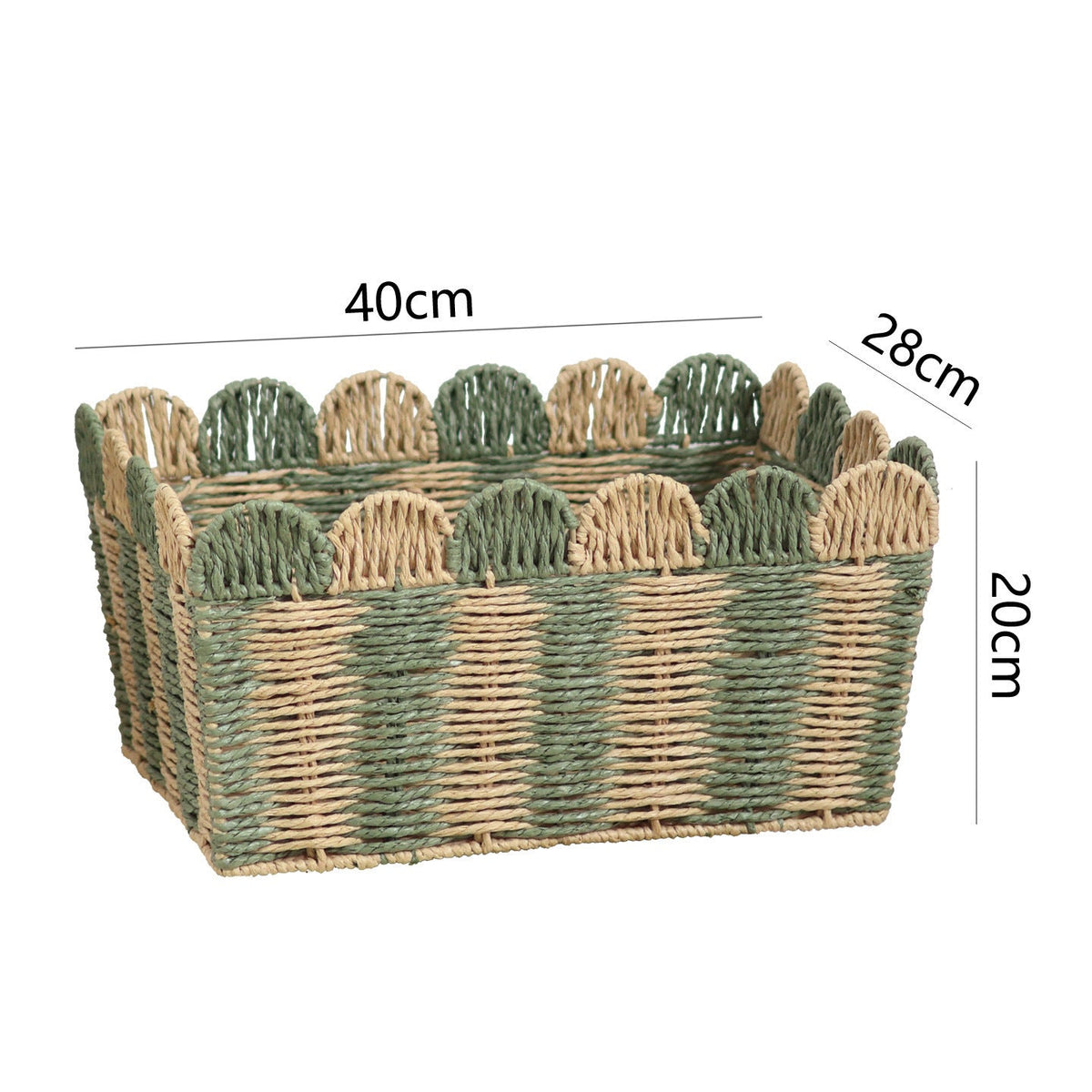 Decorative Storage Basket made of Woven Material | Kelmera