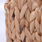 Decorative Storage Basket made of Woven Natural Material Small Green Beige | Kelmera