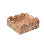 Decorative Storage Basket made of Woven Natural Material Small Green Beige | Kelmera