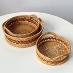 Decorative Storage Basket Nature Gold | Kelmera
