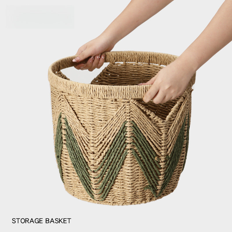 Decorative Storage Basket Small Brown Nature | Kelmera