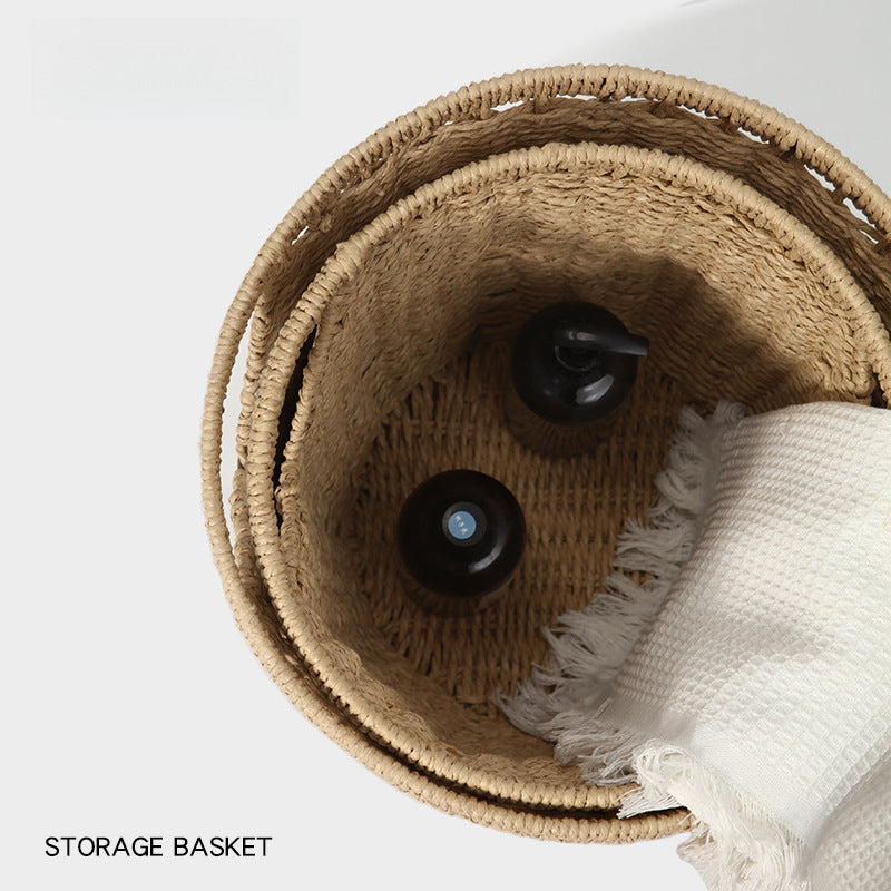 Decorative Storage Basket Small Brown Nature | Kelmera