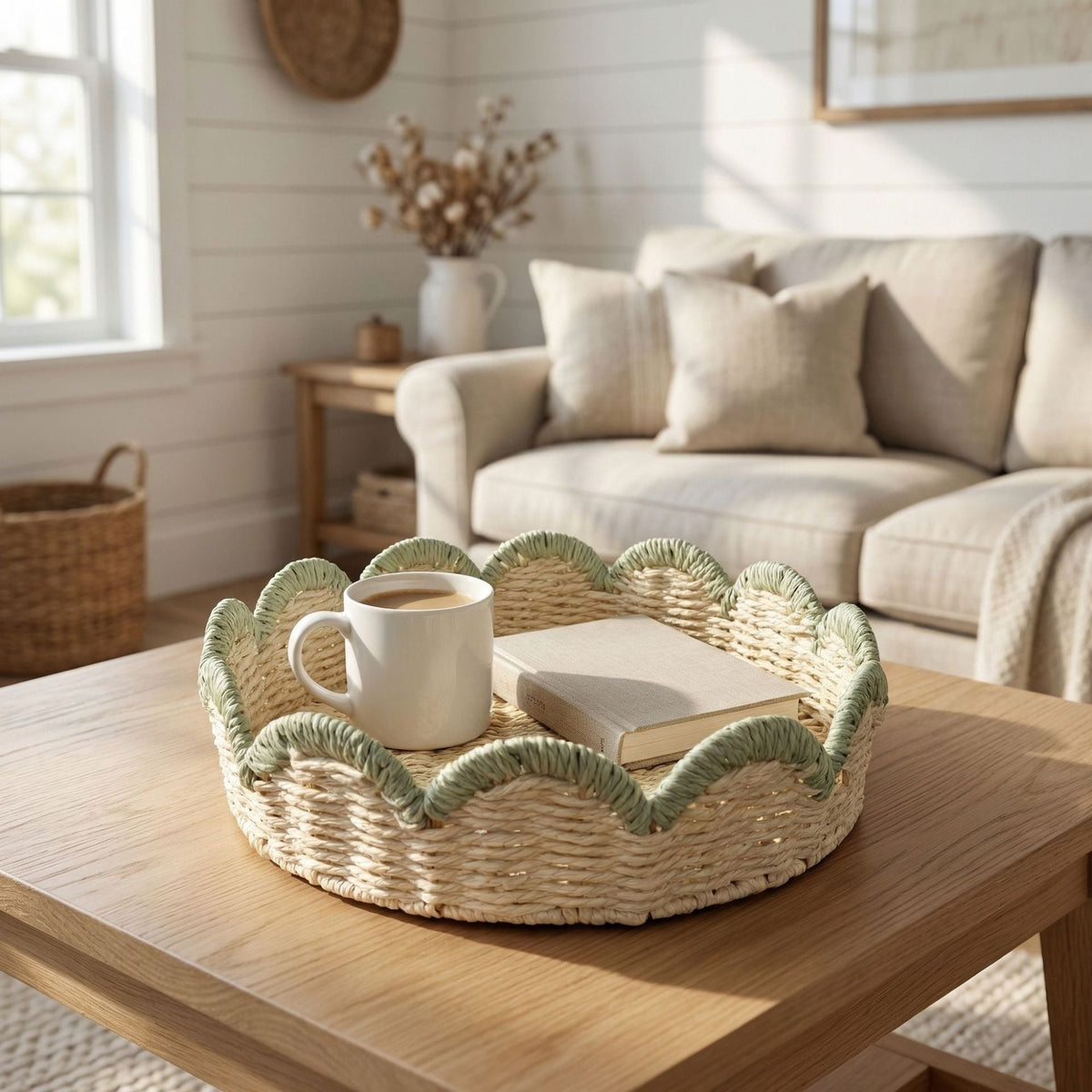 Decorative Storage Basket Soft Textile Handcrafted | Kelmera