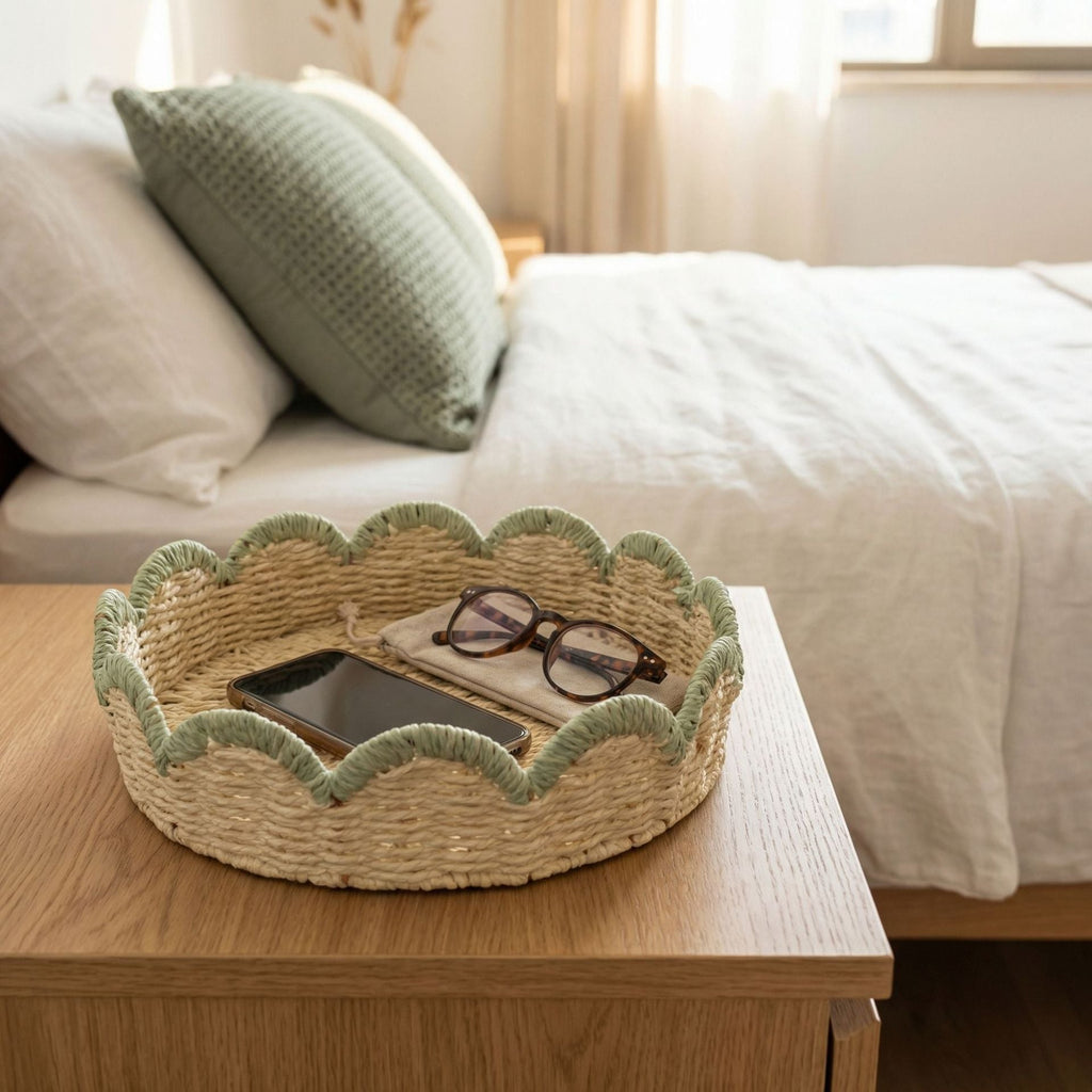 Decorative Storage Basket Soft Textile Handcrafted | Kelmera