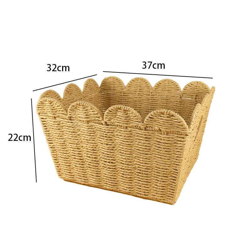 Decorative Storage Basket Soft Textile Handwoven | Kelmera
