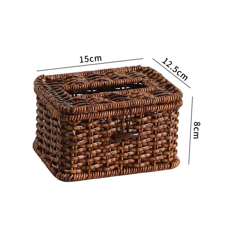 Decorative Storage Basket Walnut | Kelmera