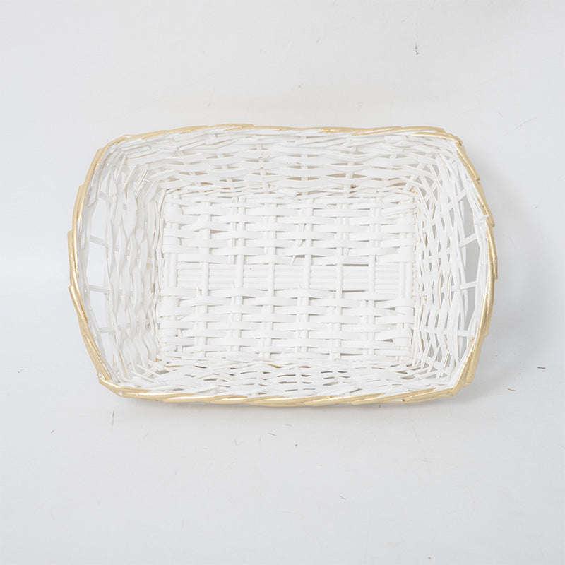 Decorative Storage Basket with Braided Frame | Kelmera