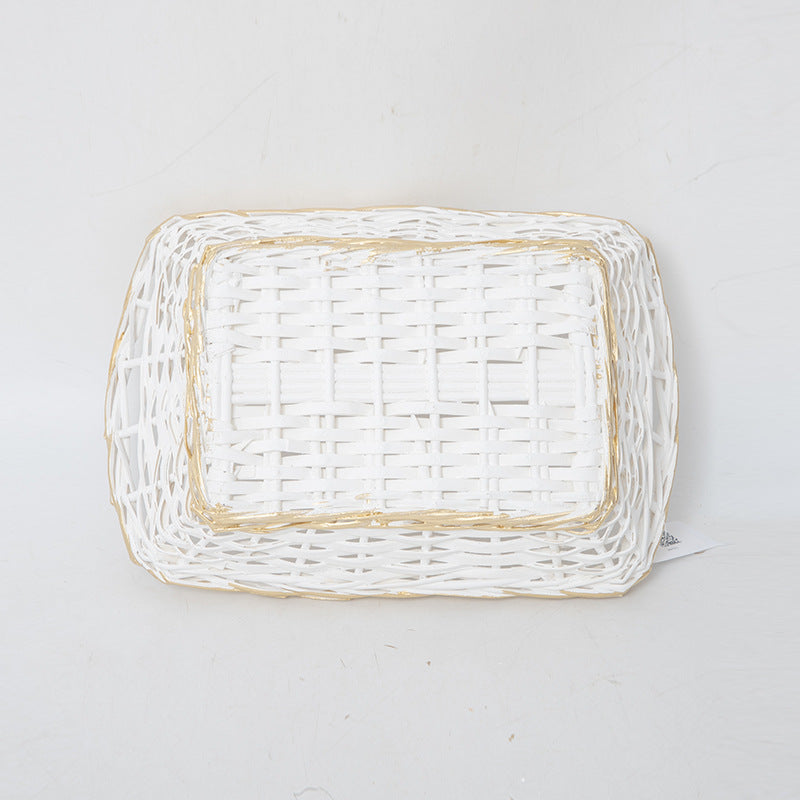 Decorative Storage Basket with Braided Frame | Kelmera