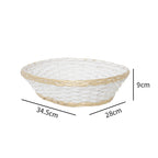 Decorative Storage Basket with Braided Frame | Kelmera
