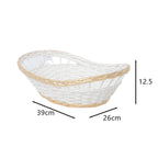 Decorative Storage Basket with Braided Frame | Kelmera