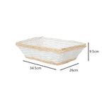 Decorative Storage Basket with Braided Frame | Kelmera