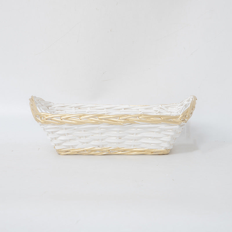 Decorative Storage Basket with Braided Frame | Kelmera