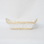 Decorative Storage Basket with Braided Frame | Kelmera