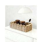 Decorative Storage Basket with Ergonomic Handles | Kelmera