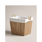 Decorative Storage Basket with Fabric Insert | Kelmera