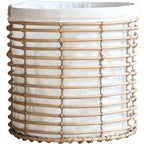 Decorative Storage Basket with Fabric Lining | Kelmera