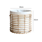 Decorative Storage Basket with Fabric Lining | Kelmera