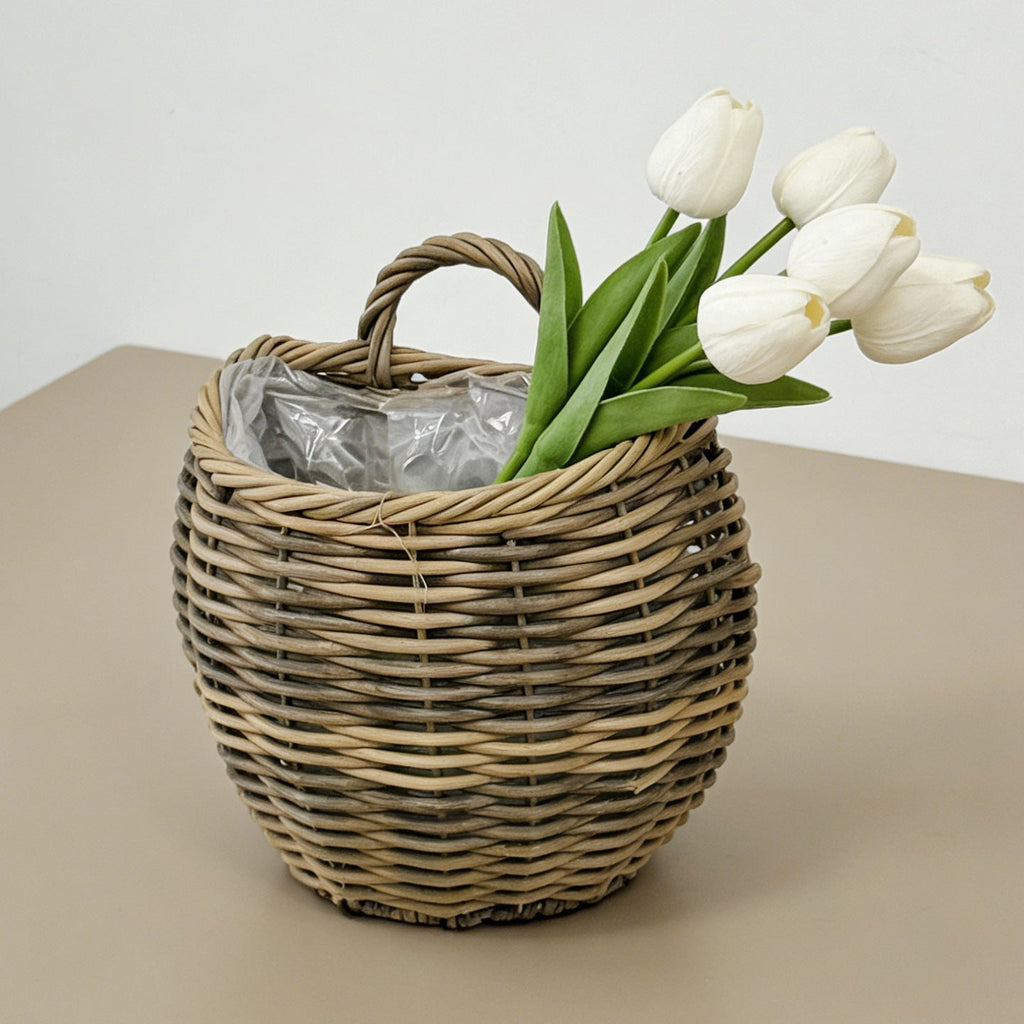 Decorative Storage Basket with Handle | Kelmera