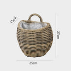 Decorative Storage Basket with Handle | Kelmera