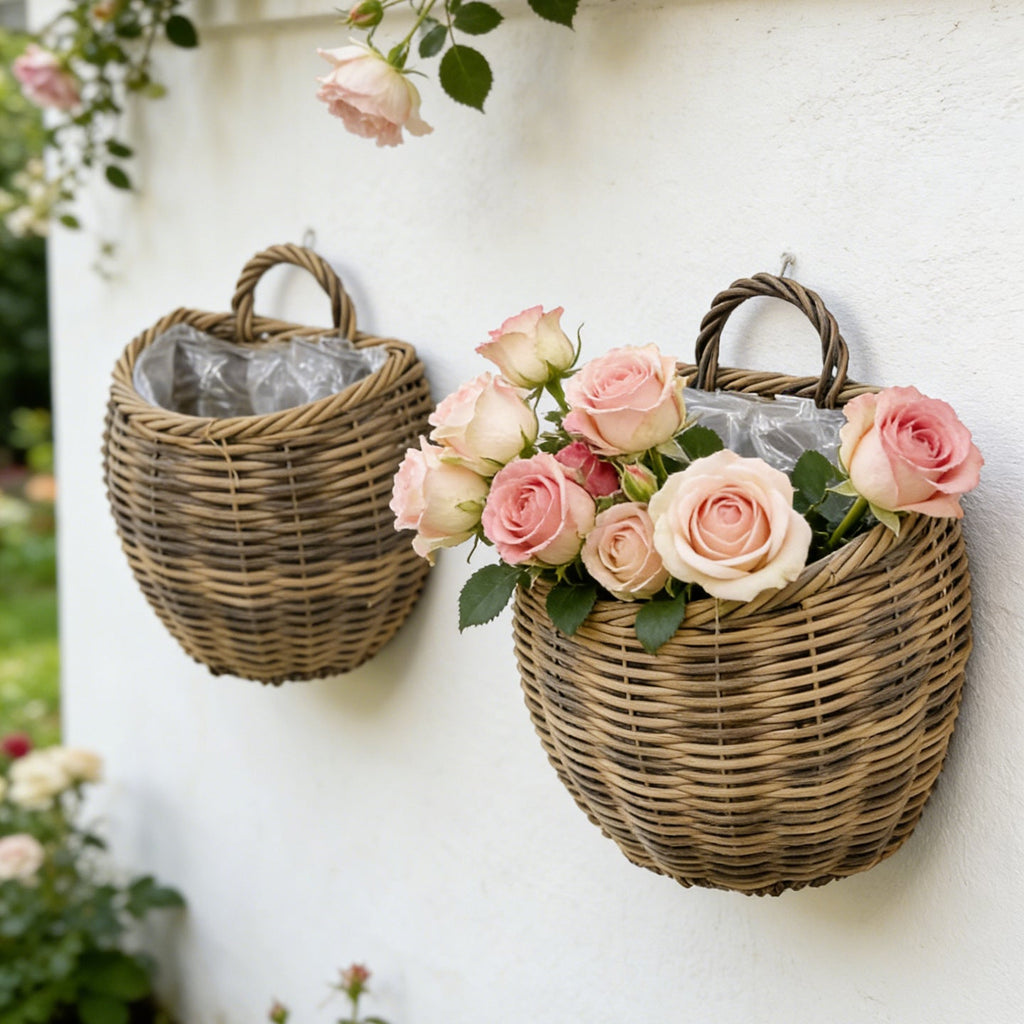 Decorative Storage Basket with Handle | Kelmera