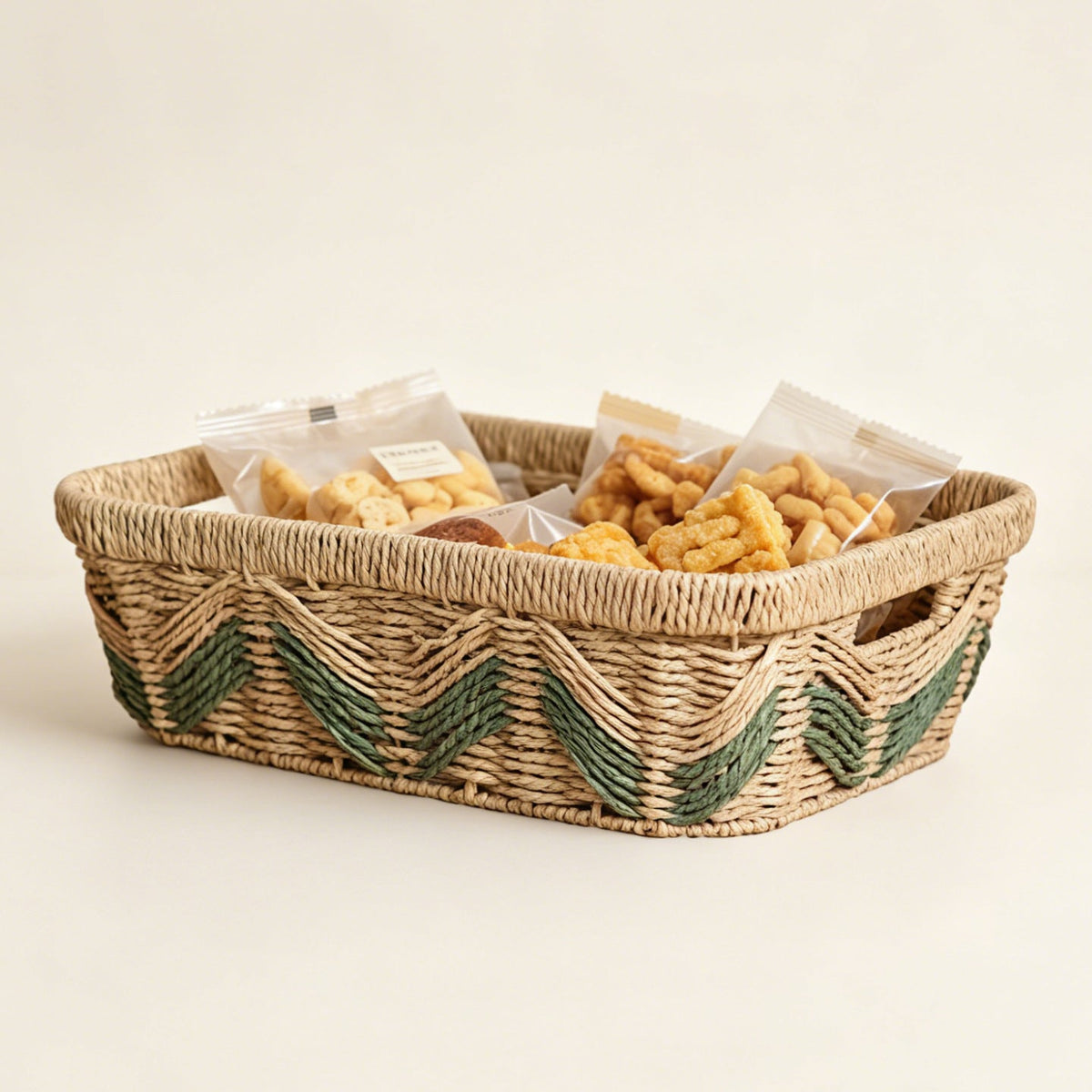 Decorative Storage Basket with Handles | Kelmera