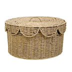 Decorative Storage Basket with Lid | Kelmera