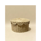 Decorative Storage Basket with Lid | Kelmera