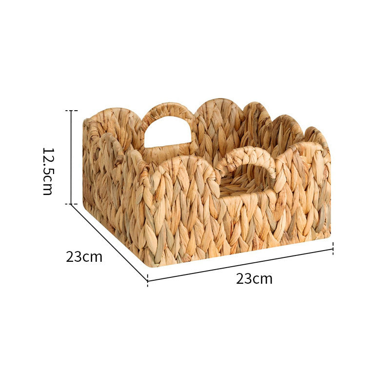 Decorative Storage Basket with Two Handles | Kelmera