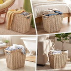 Decorative Storage Basket with Wave Edge | Kelmera