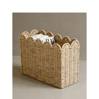 Decorative Storage Basket with Waved Edge | Kelmera