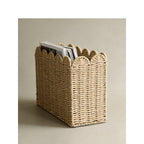 Decorative Storage Basket with Waved Edge | Kelmera