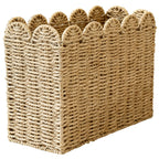 Decorative Storage Basket with Waved Edge | Kelmera