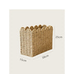 Decorative Storage Basket with Waved Edge | Kelmera