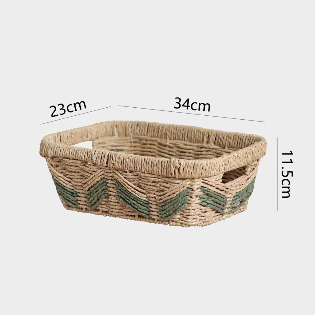 Decorative Storage Basket with Woven Design | Kelmera