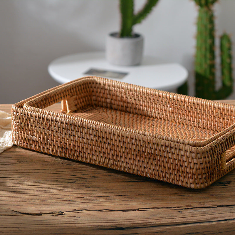 Decorative Storage Basket Woven Natural Fiber | Kelmera