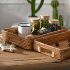Decorative Storage Basket Woven Natural Fiber | Kelmera