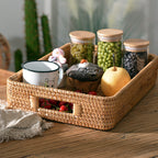 Decorative Storage Basket Woven Natural Fiber | Kelmera