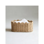 Decorative Storage Basket Woven Natural Fiber Soft Textile | Kelmera