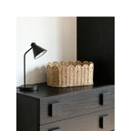 Decorative Storage Basket Woven Natural Fiber Soft Textile | Kelmera